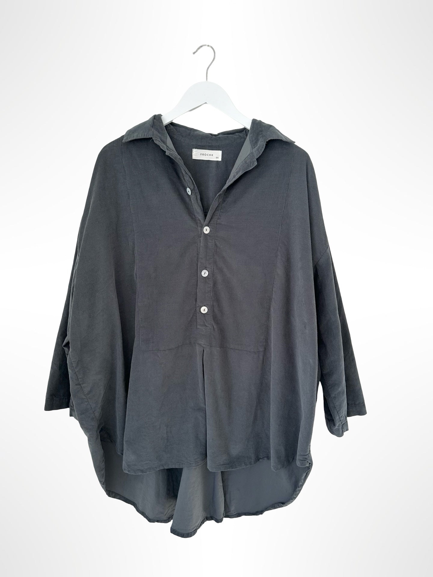 megan shirt - charcoal cord Apparel