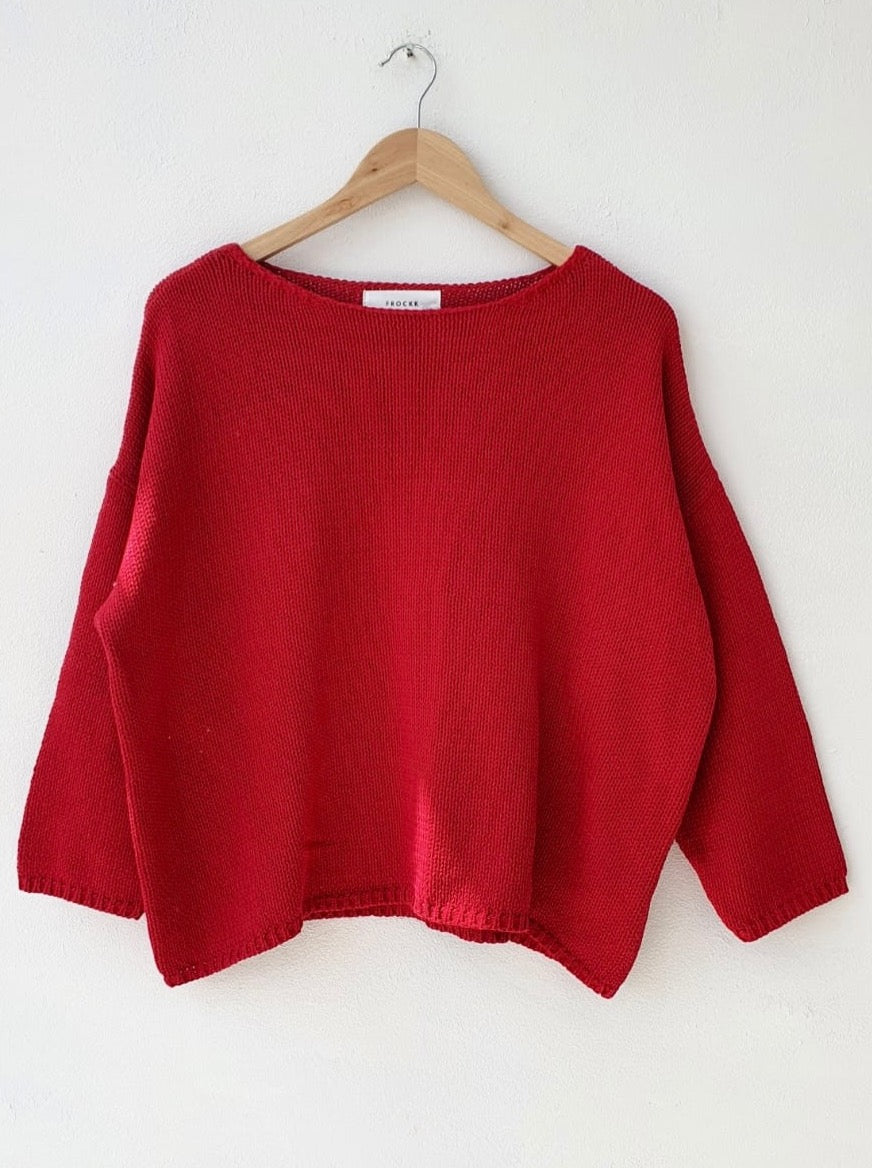 ashton jersey - red cotton Apparel
