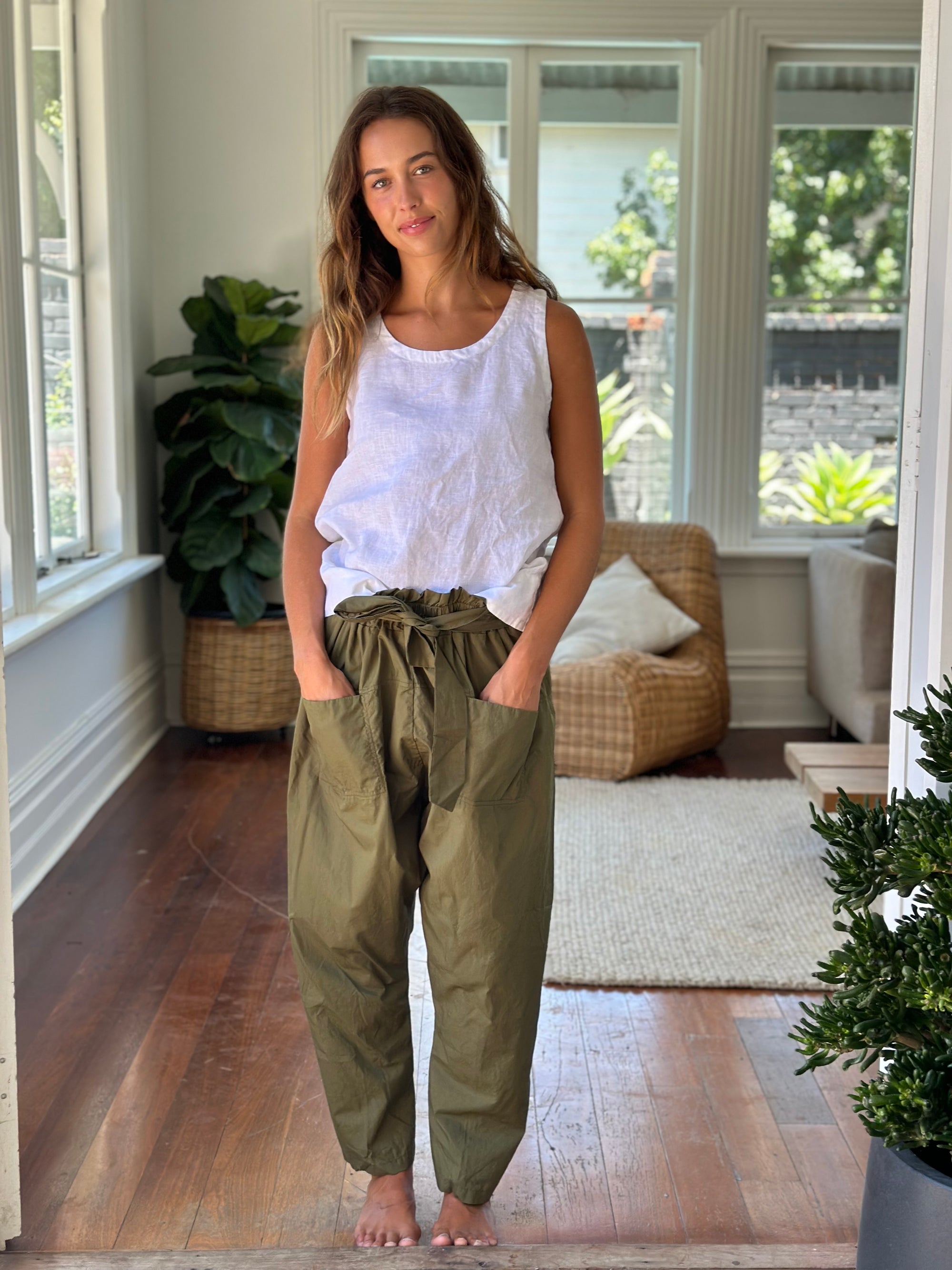 ruby pants - black cotton Apparel