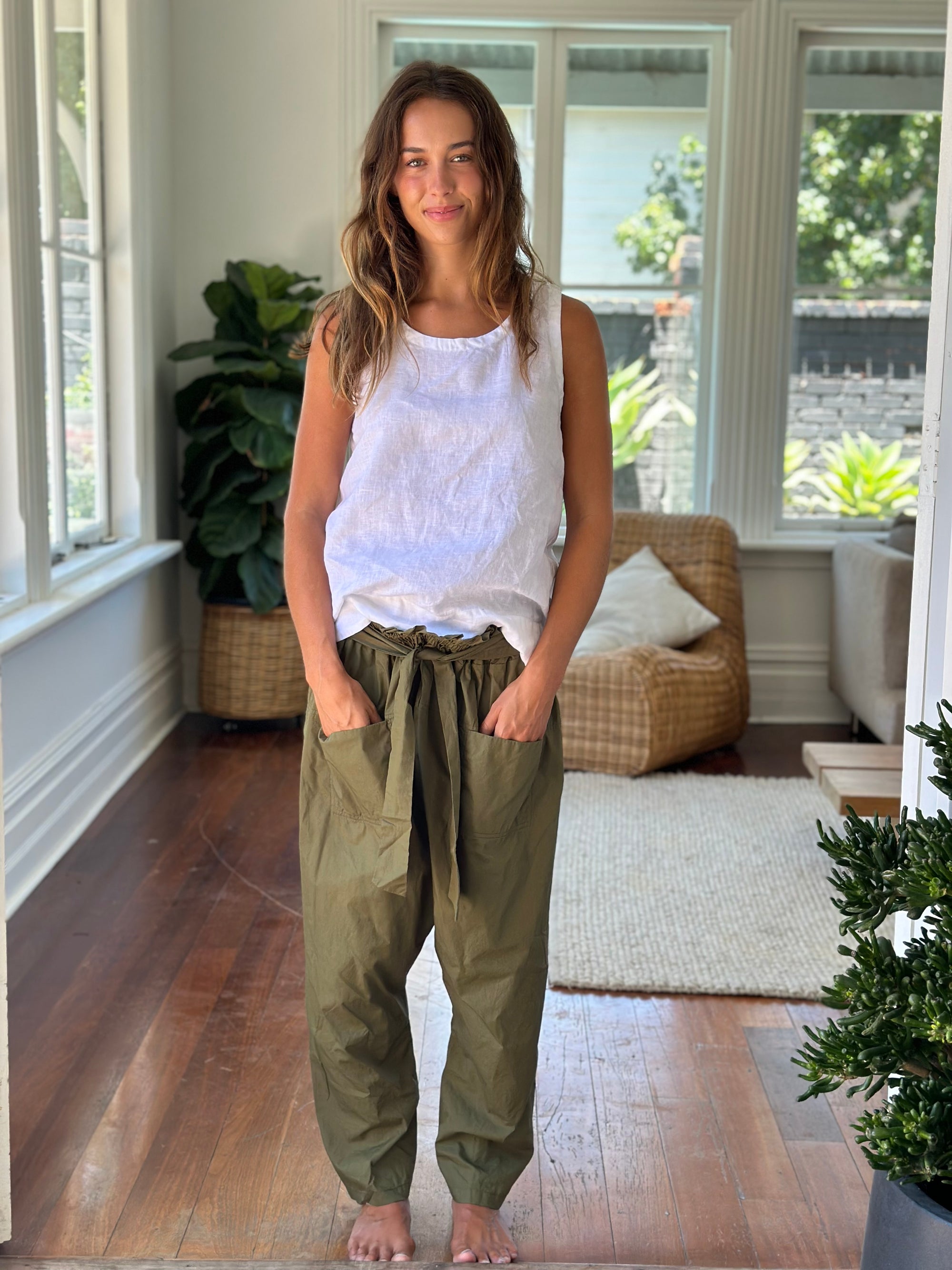 ruby pants - black cotton Apparel