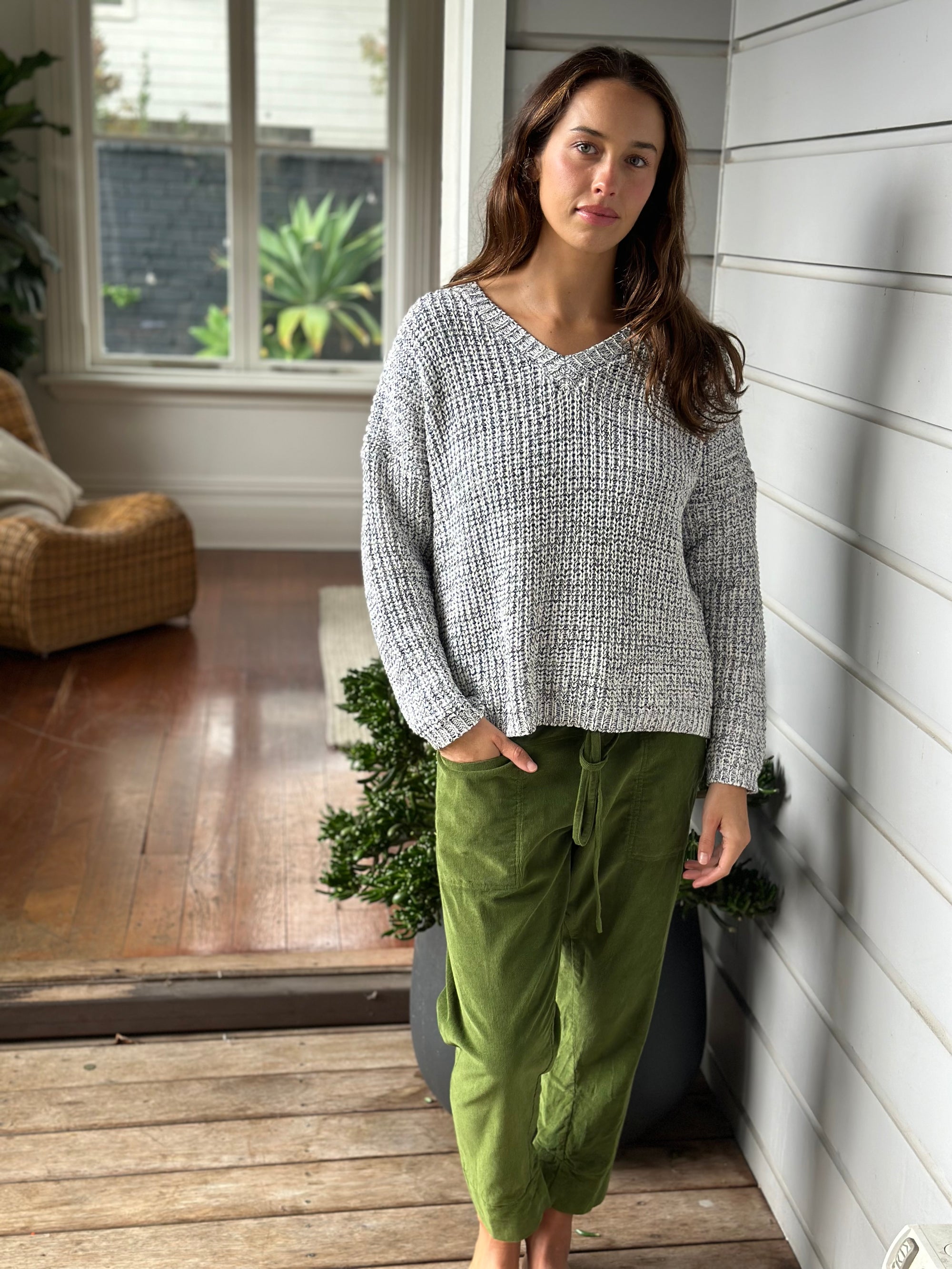 darcy pant-fern cord Apparel