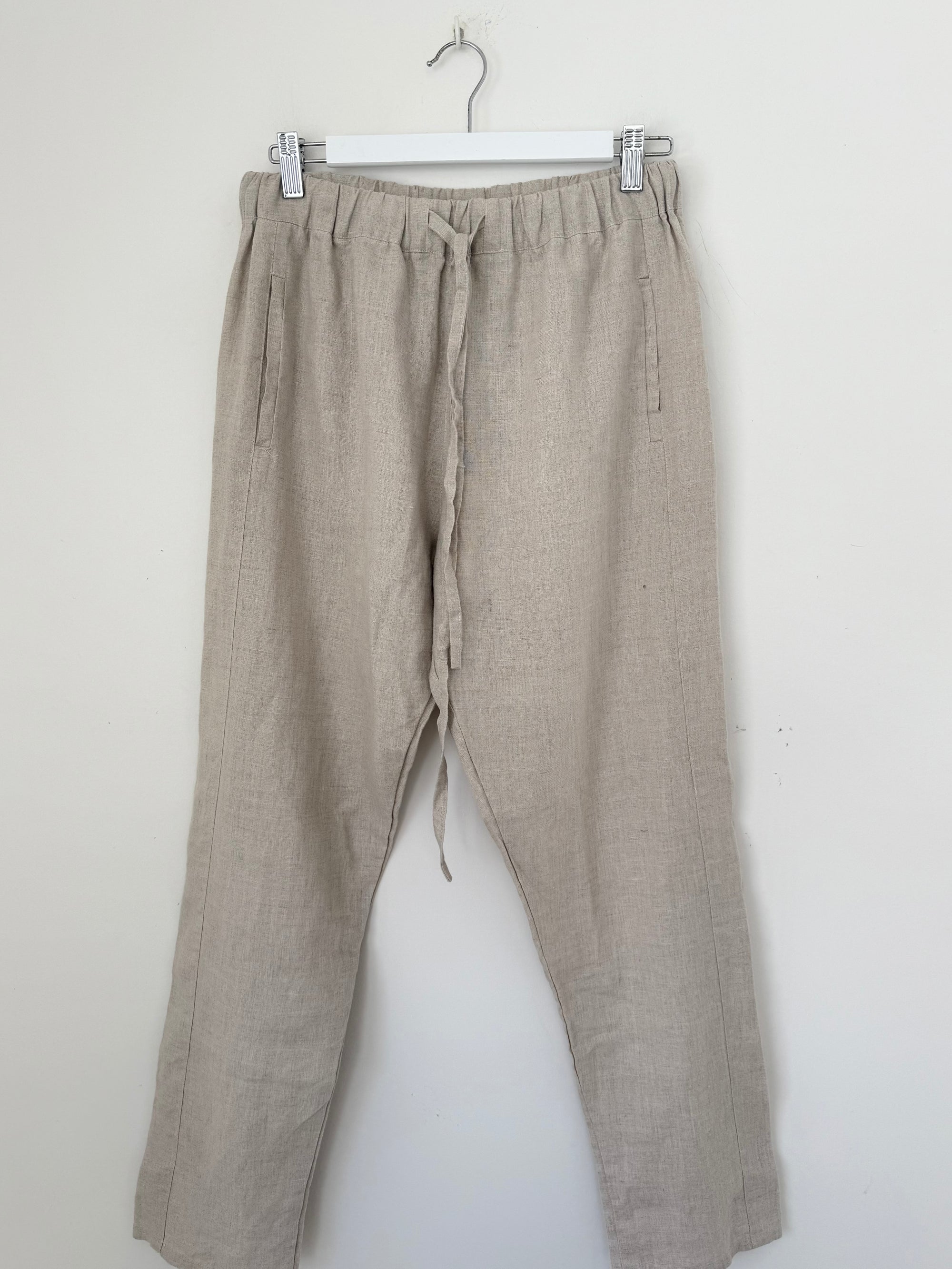 Portia pant-natural linen