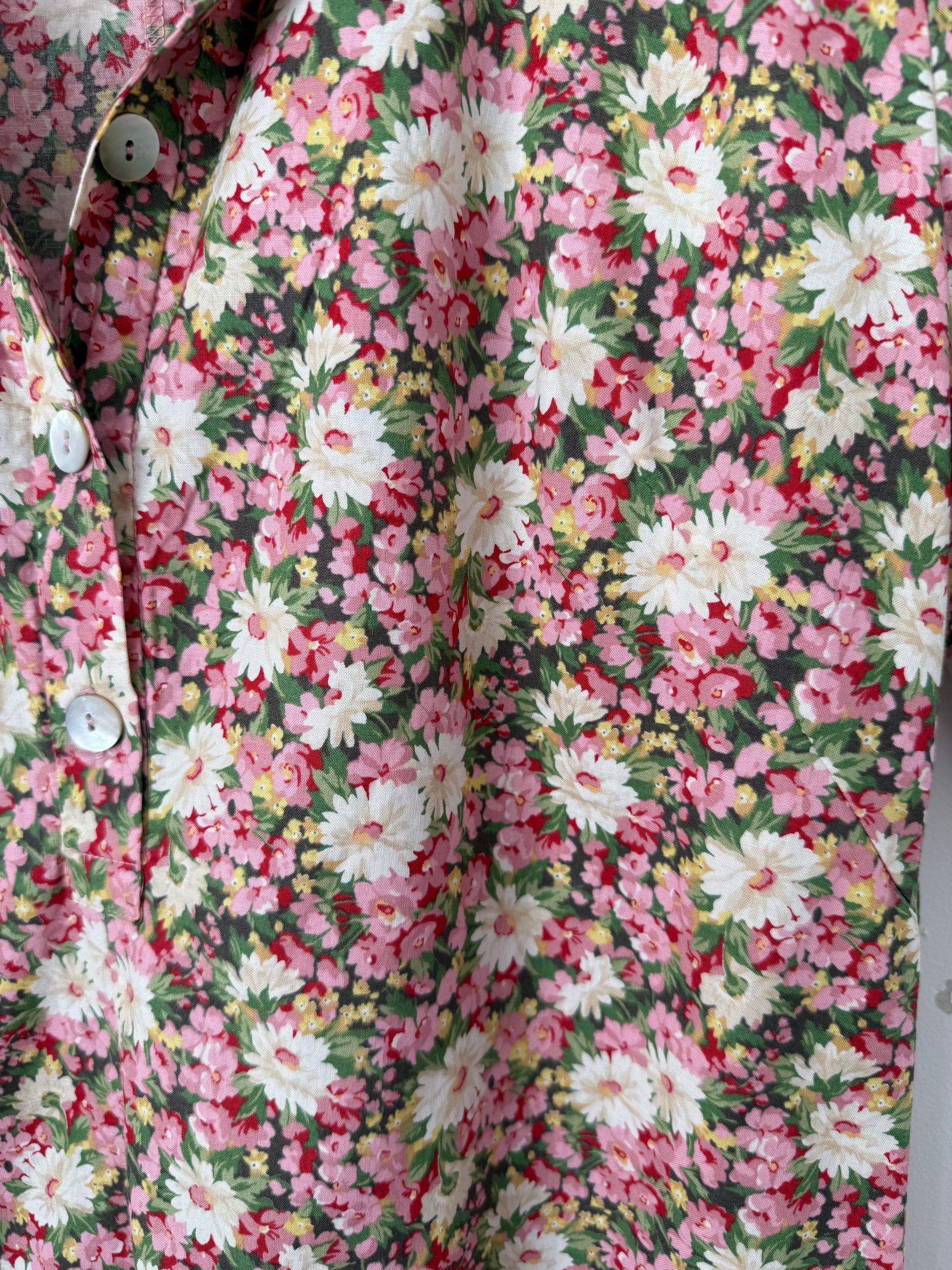 phillipa dress -flower patch cotton