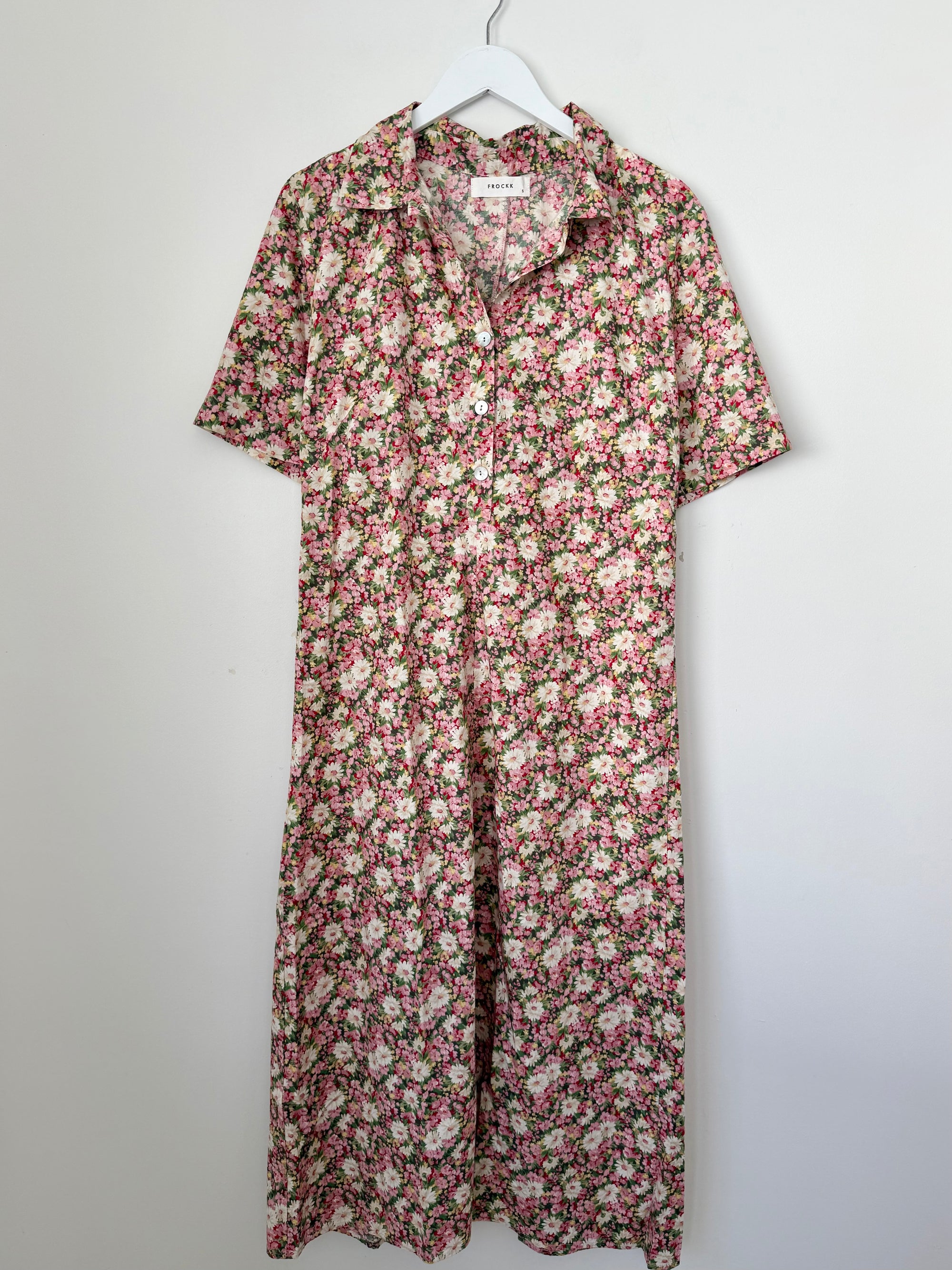 phillipa dress -flower patch cotton
