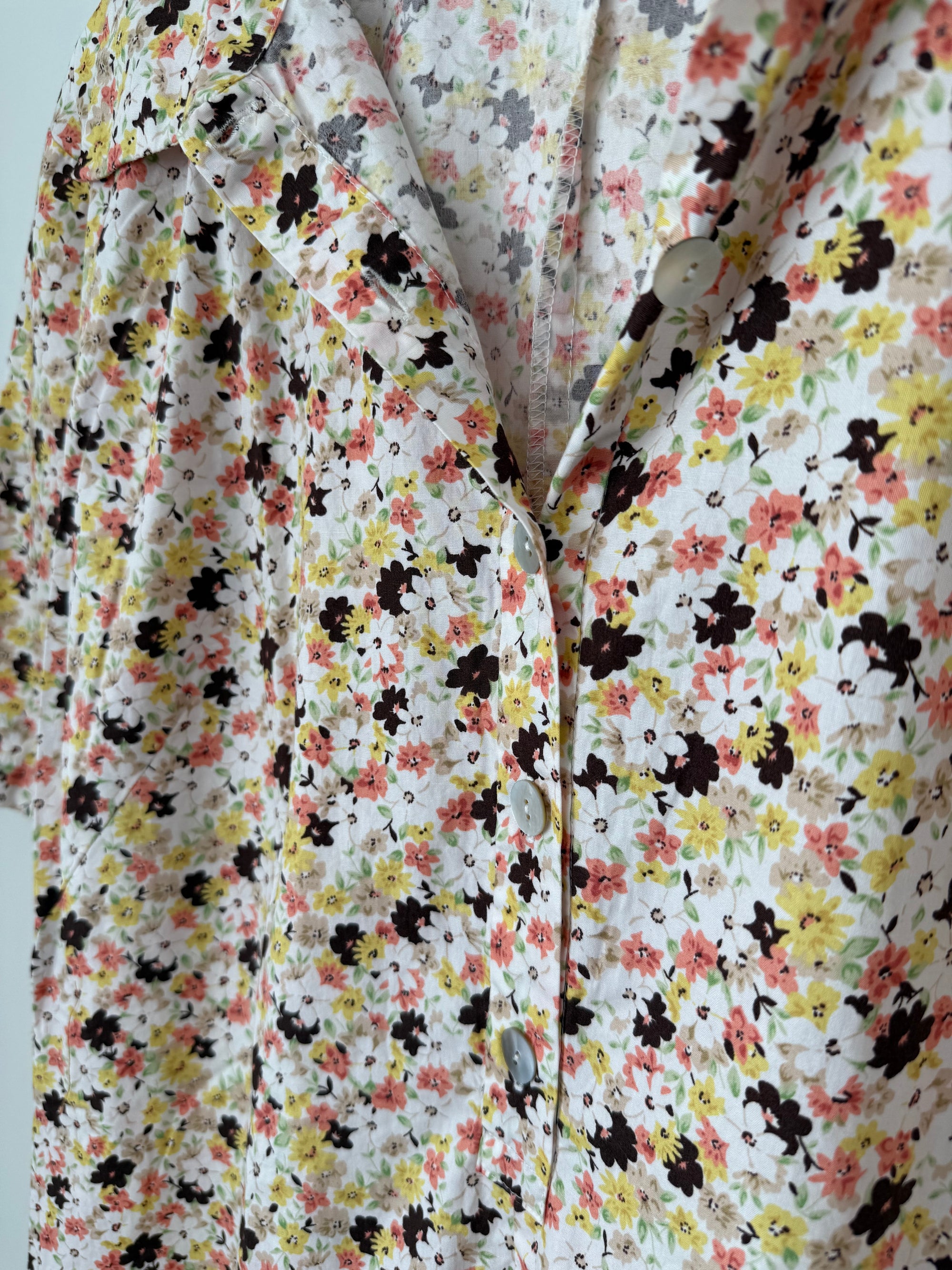 phillipa dress -spring ditzy Japanese cotton