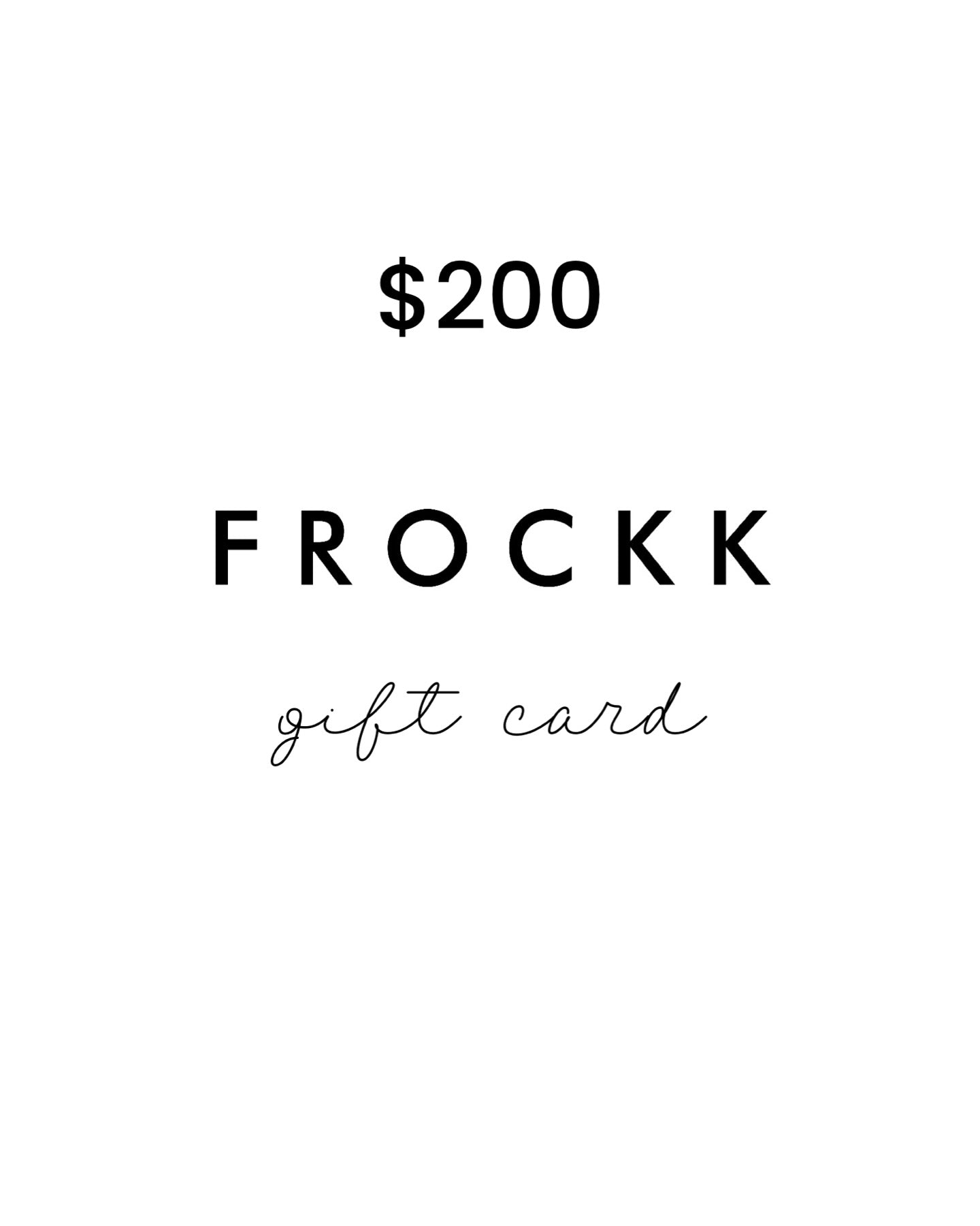 gift cards Vouchers $200.00