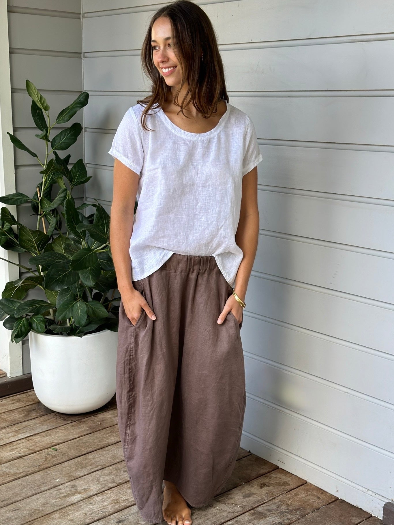 lana skirt - soil linen Apparel