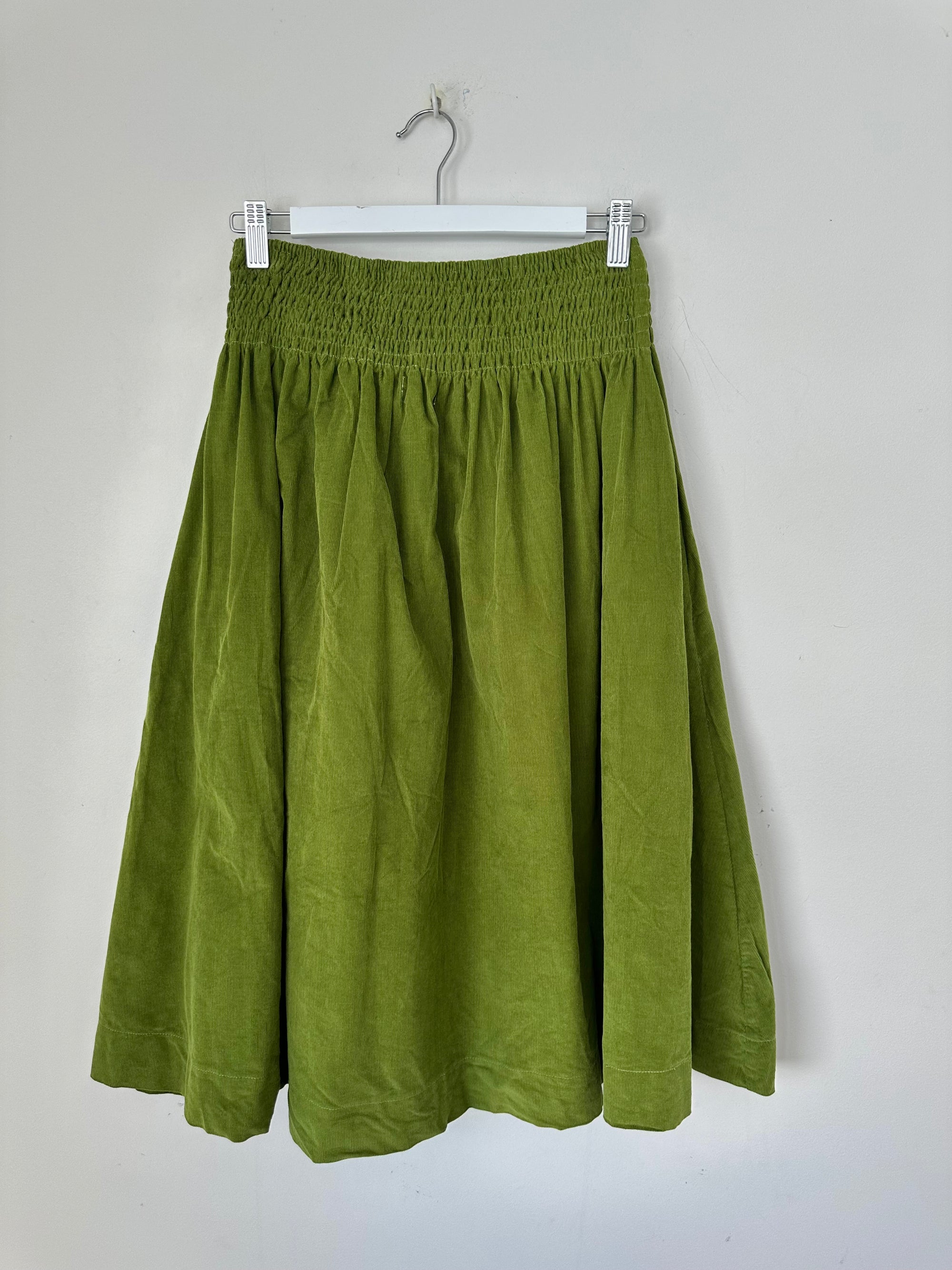 lola skirt - olive cord Apparel