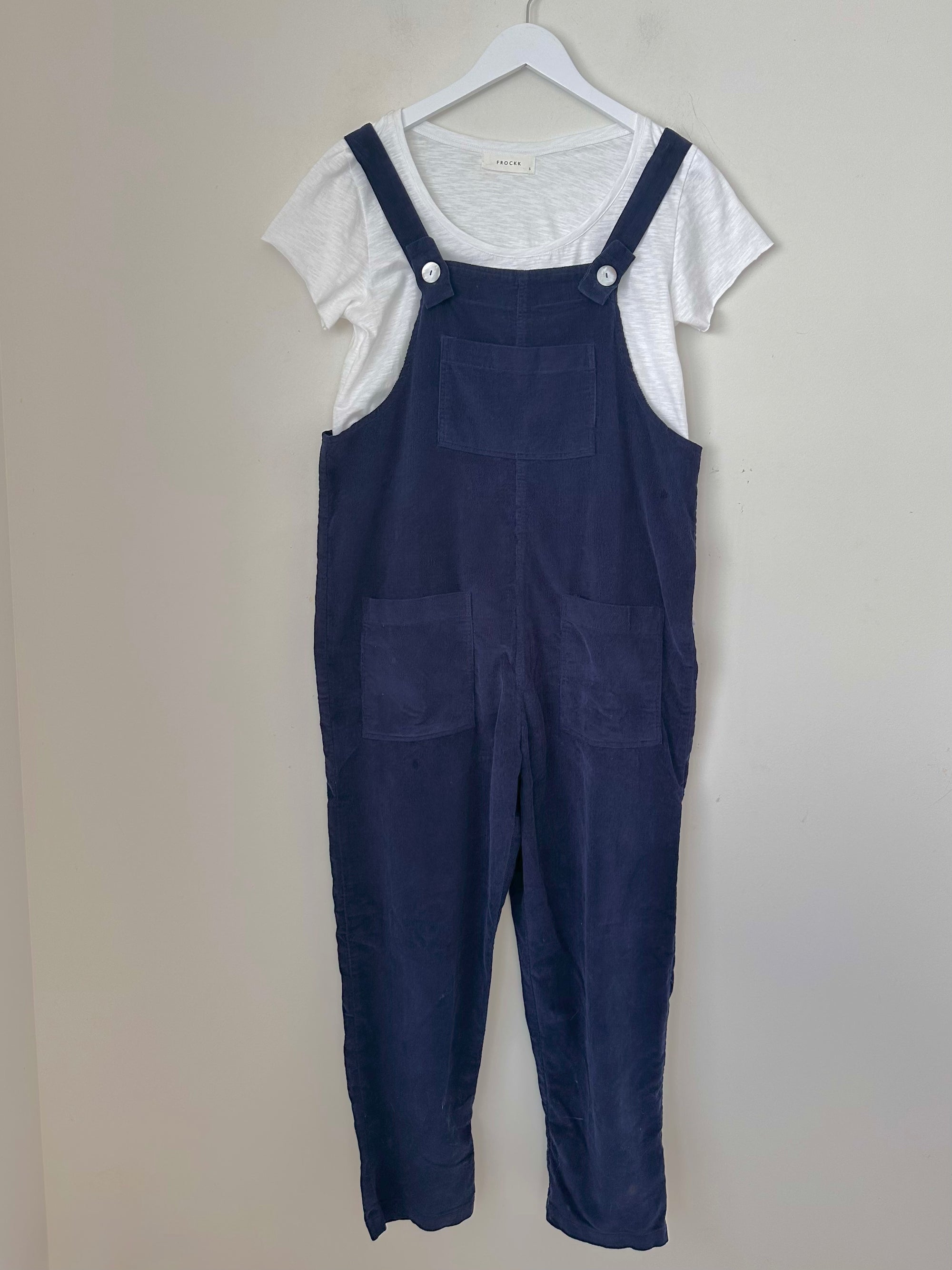 overalls - indigo cord Apparel