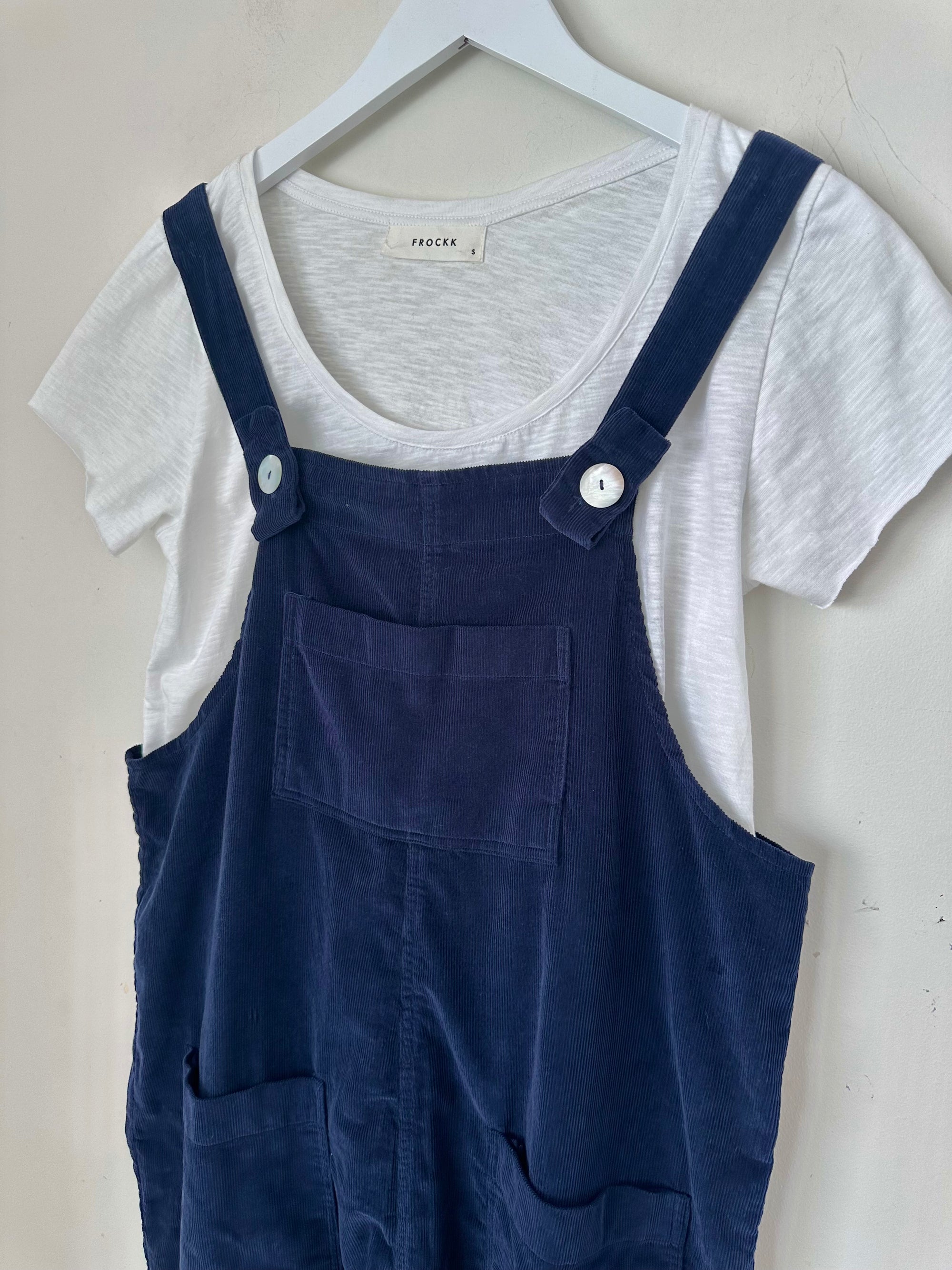 overalls - indigo cord Apparel