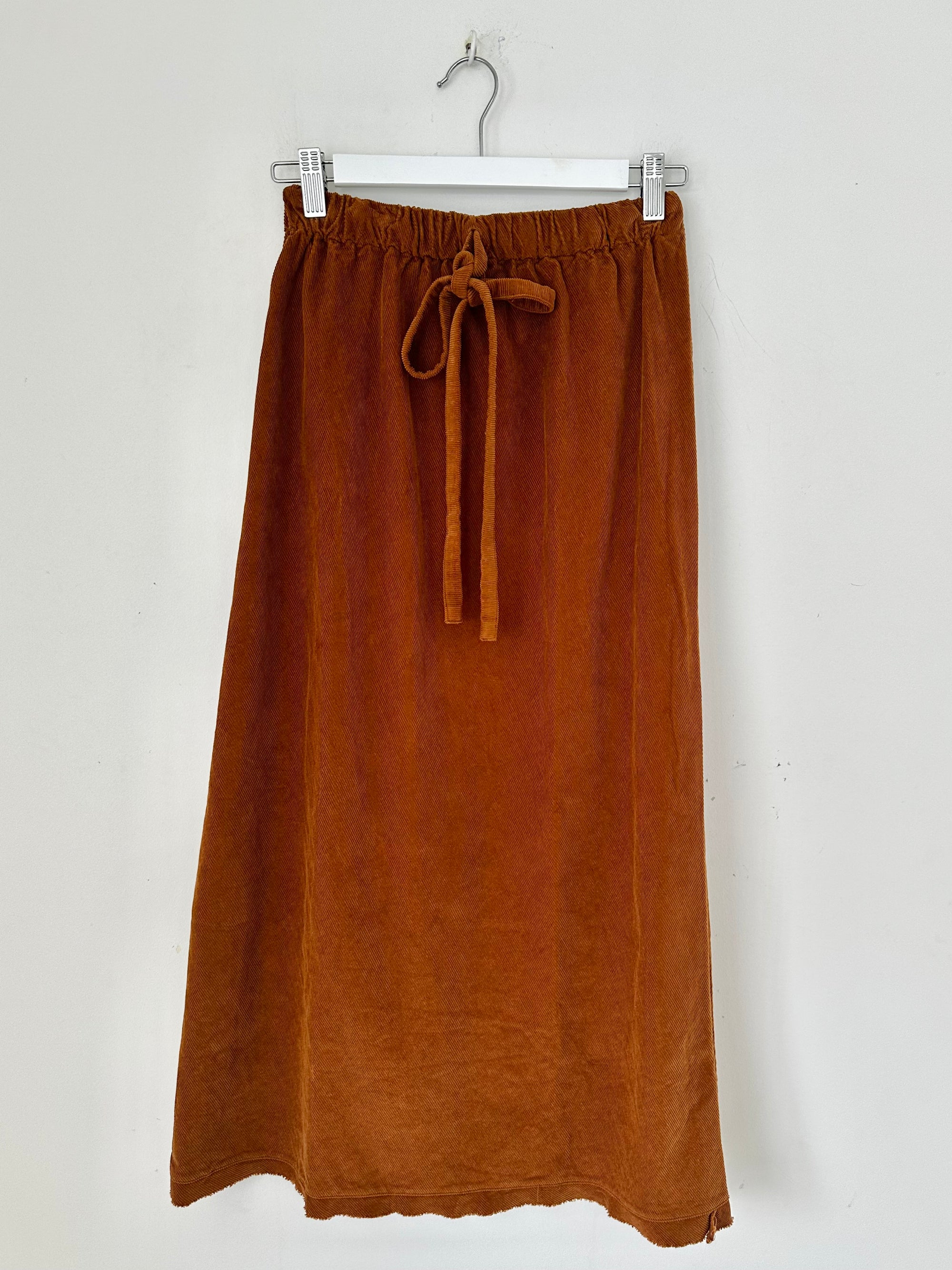 anthea skirt - caramel cord Apparel