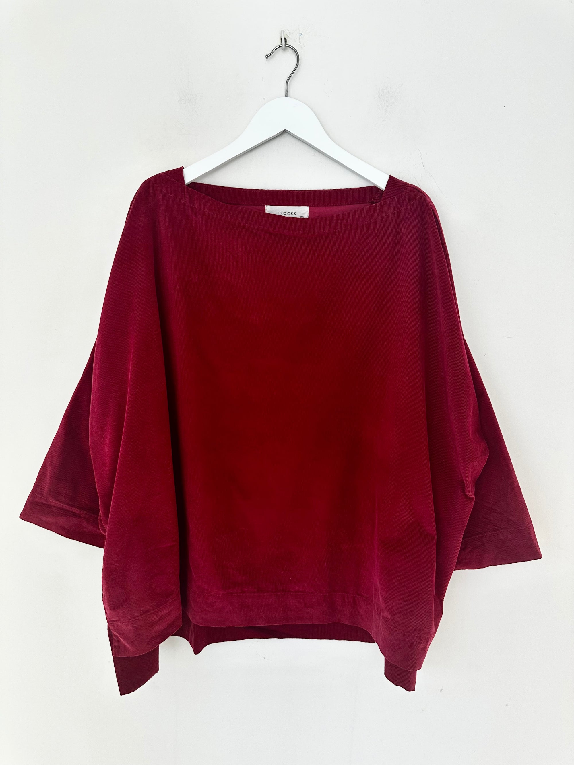 avril top - merlot cord Apparel