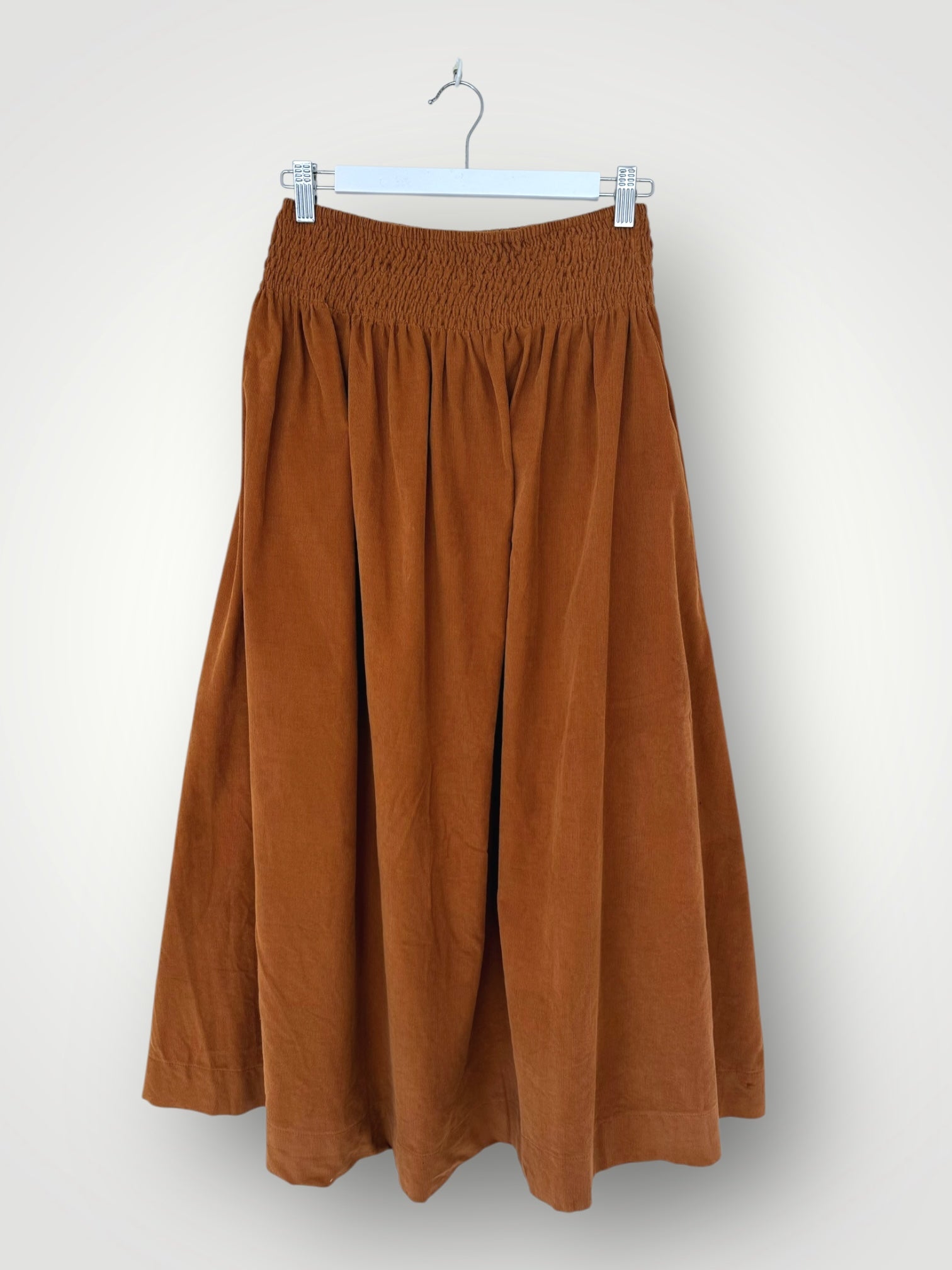 lulu skirt - caramel cord Apparel