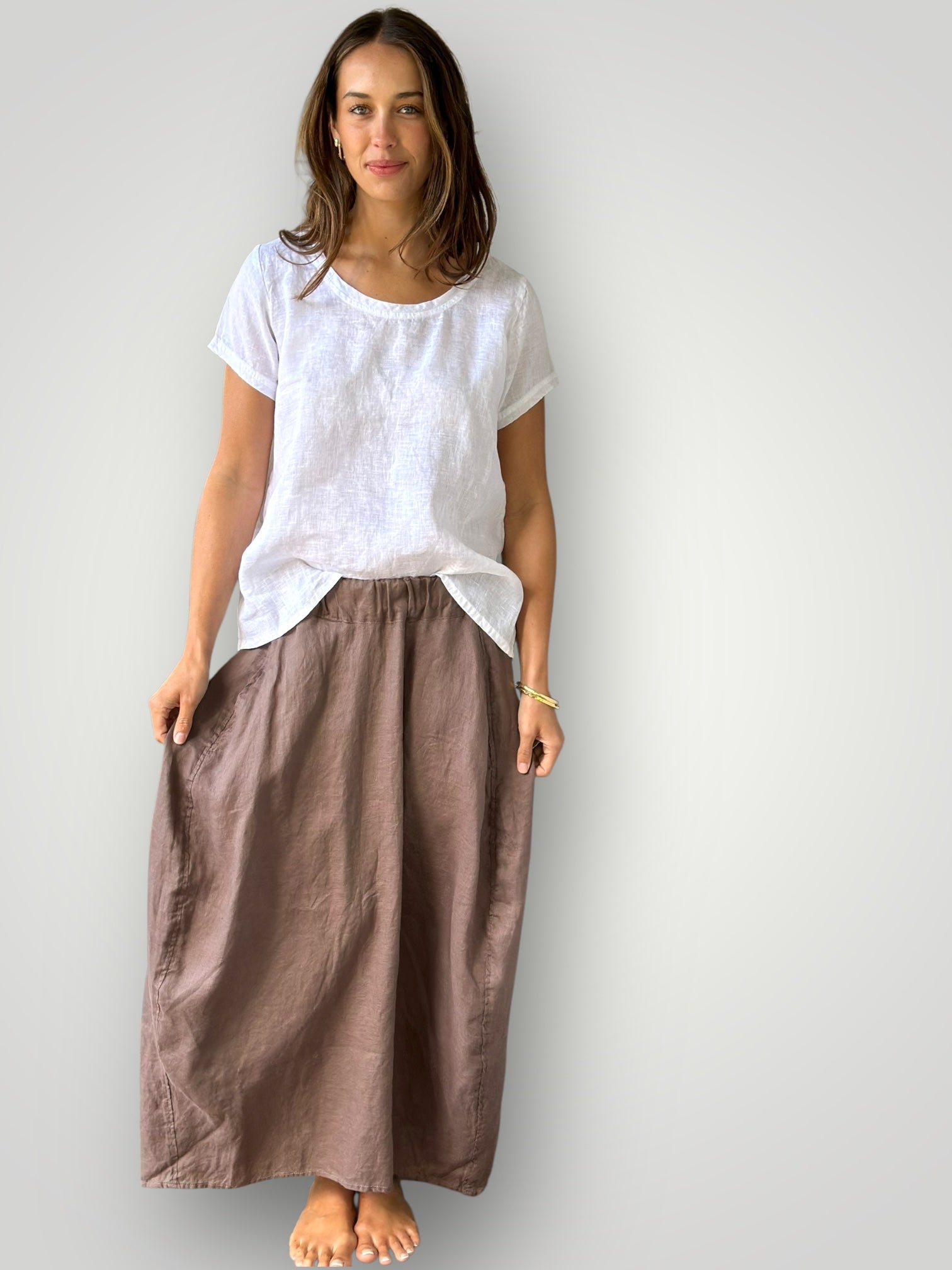 lana skirt - soil linen Apparel