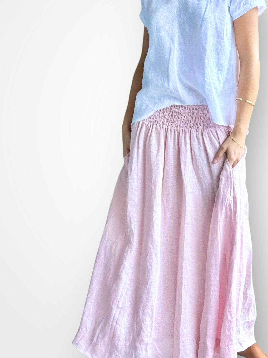 lulu skirt - soft pink Apparel