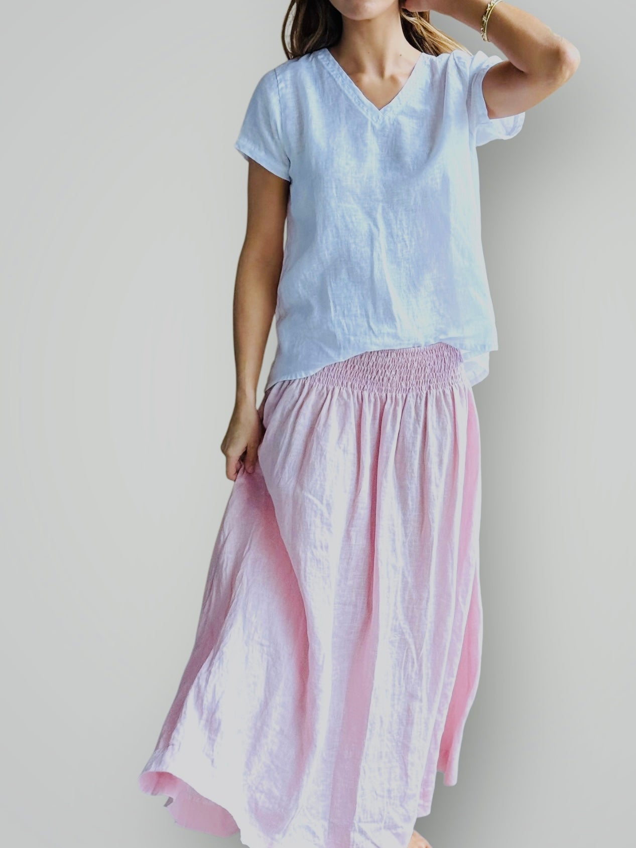 lulu skirt - soft pink Apparel