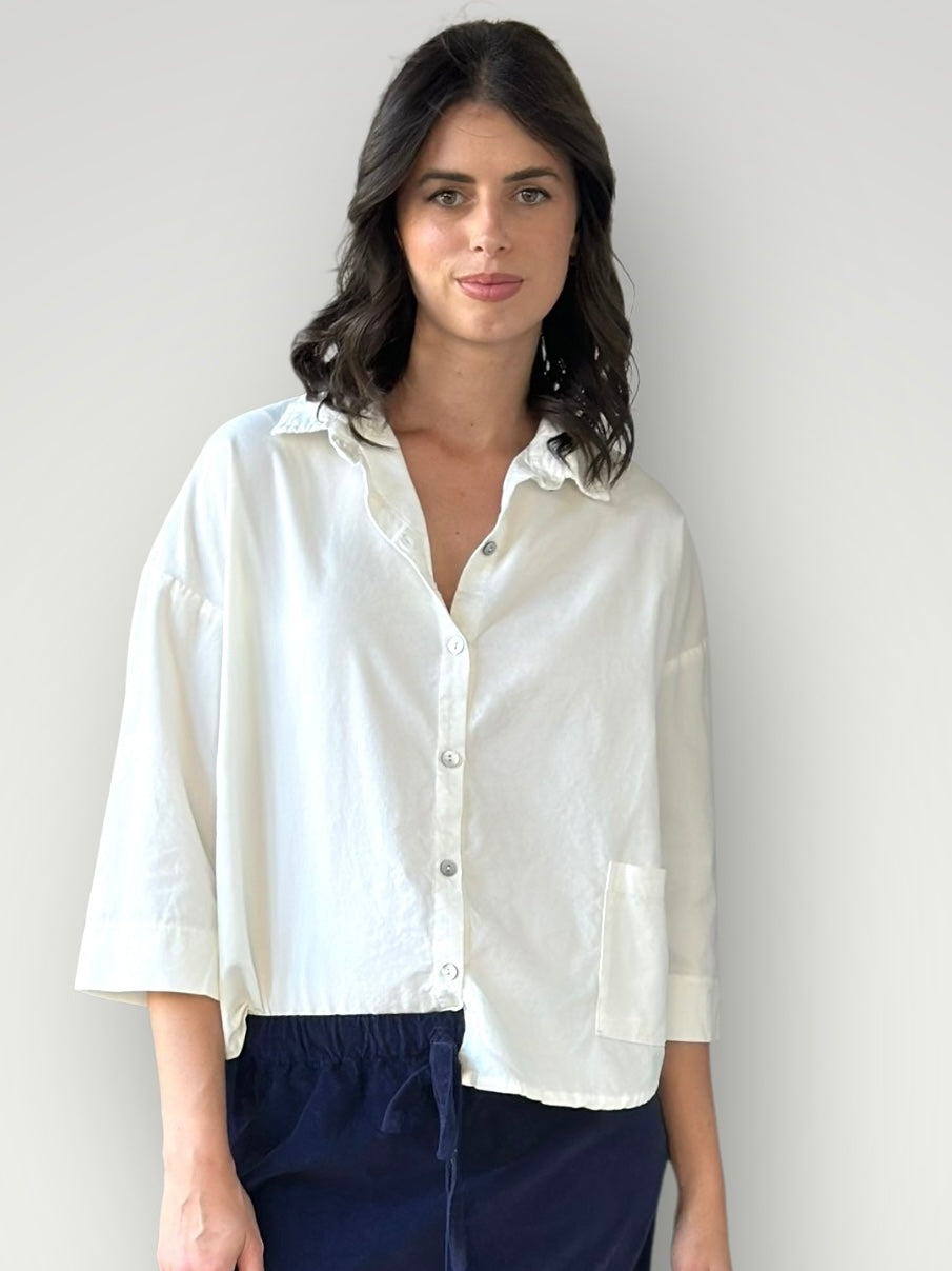 deanna shirt - winter white cord Apparel