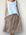 lola skirt - caramel daisy linen Apparel