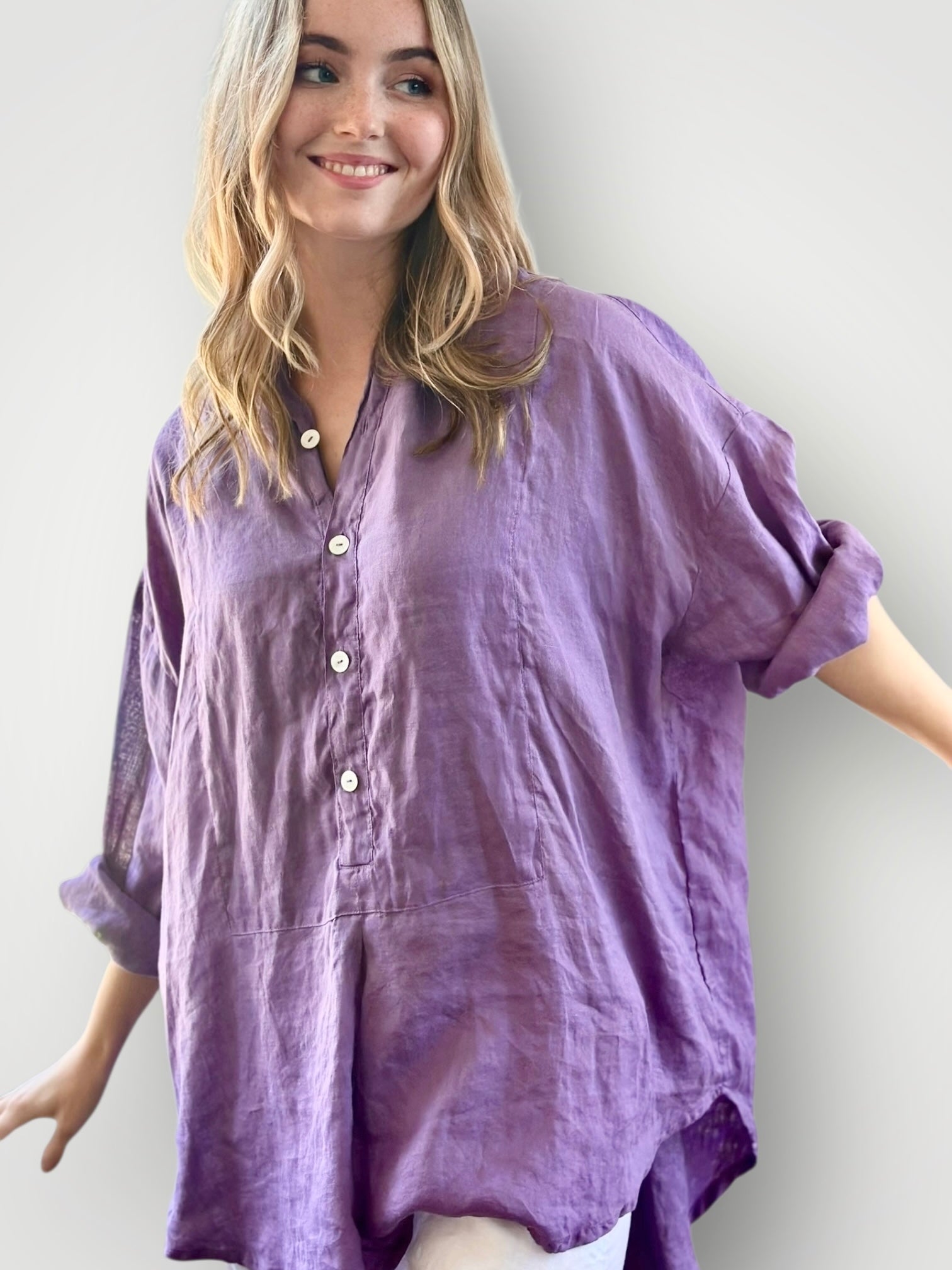 megan shirt - orchid Apparel