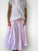 lola skirt - soft pink linen Apparel
