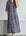 bridget dress - navy floral linen Apparel