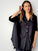 megan shirt-black cotton Apparel