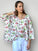 lydia top - flower garden Apparel