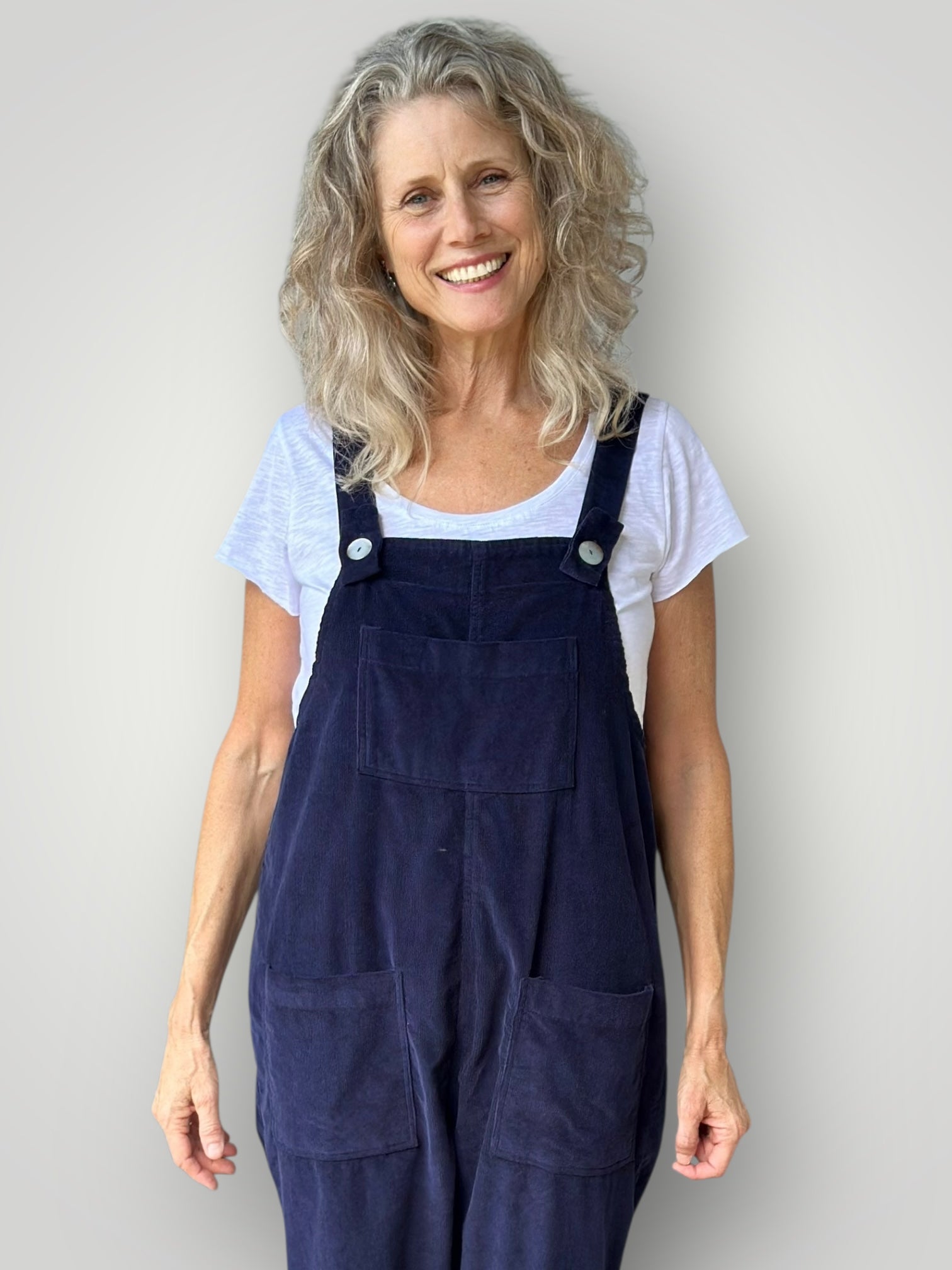 overalls - indigo cord Apparel