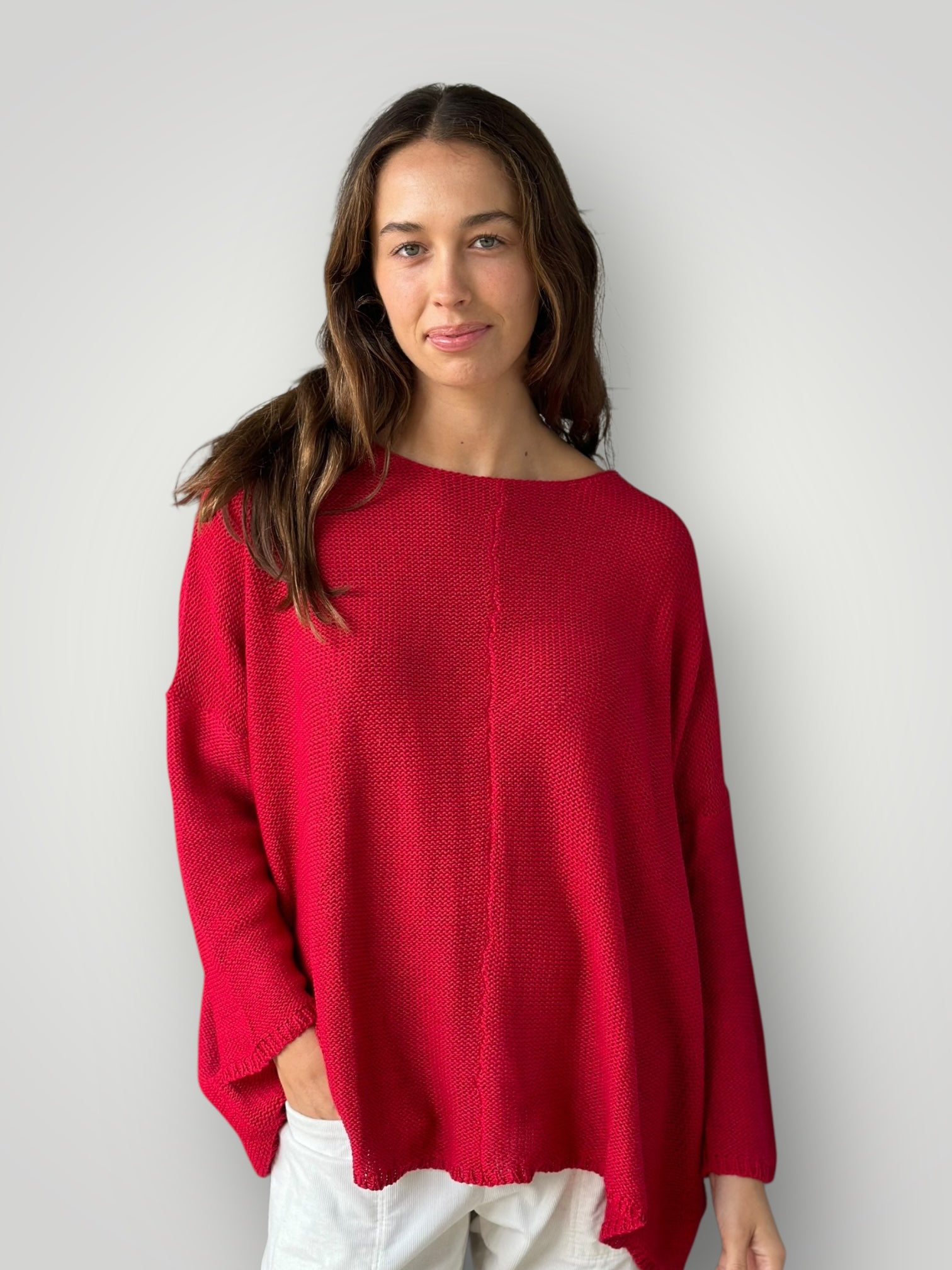 stella jersey - red cotton knit Apparel