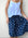 zoe skirt - navy spot linen Apparel