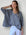 lydia top - black check linen Apparel
