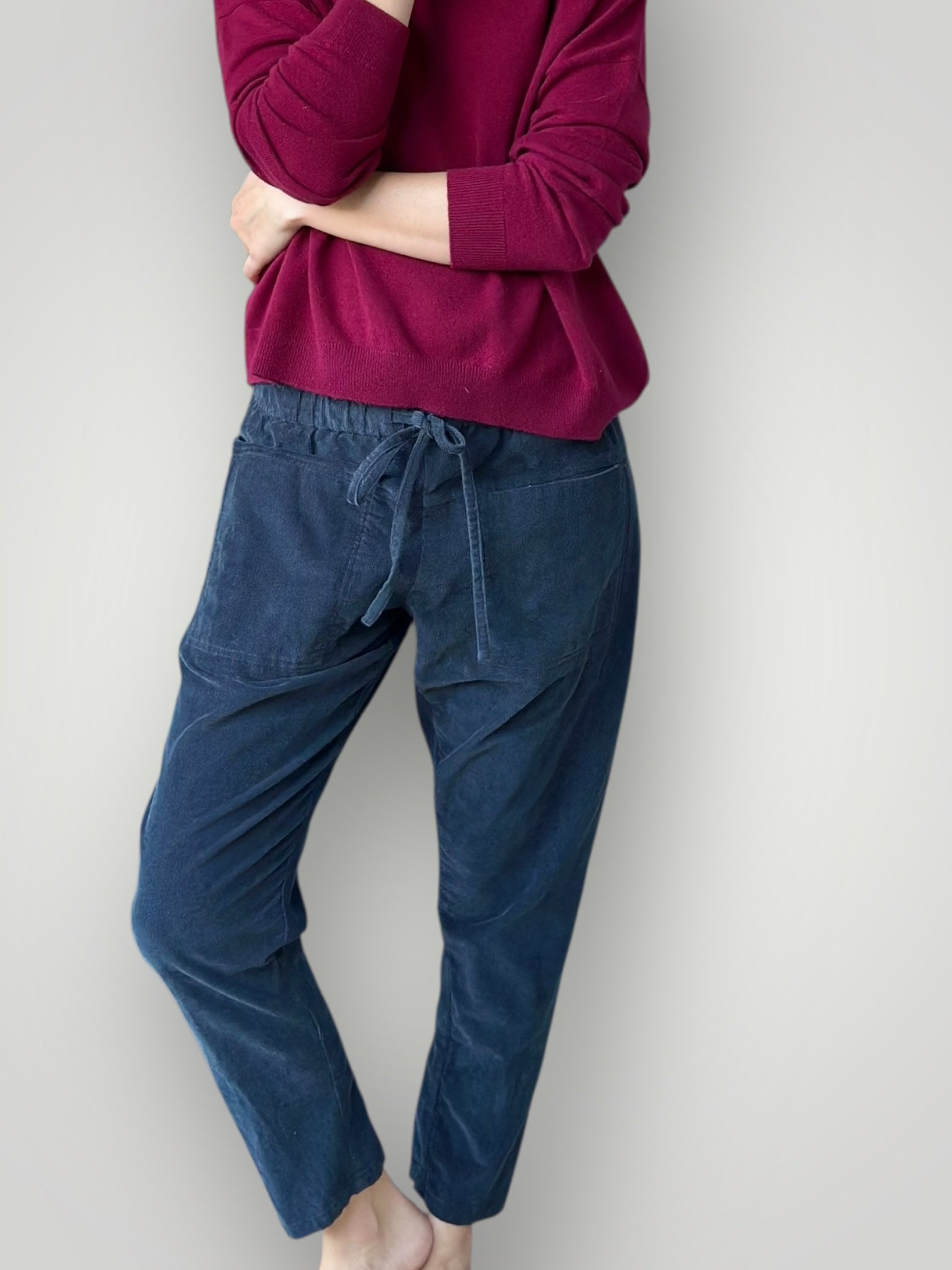 jessie pants -charcoal cord Apparel