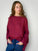 avril top - merlot wine linen Apparel