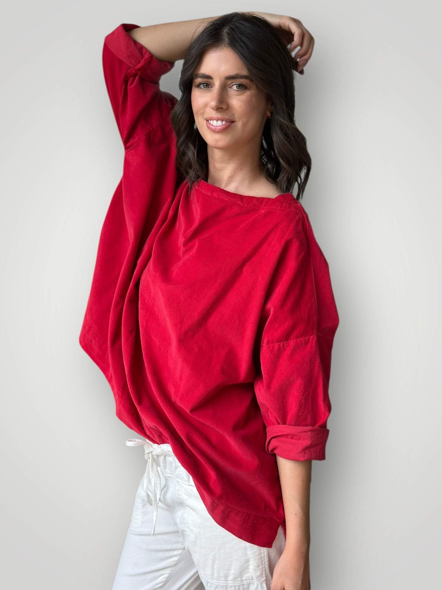 avril top - red cord Apparel