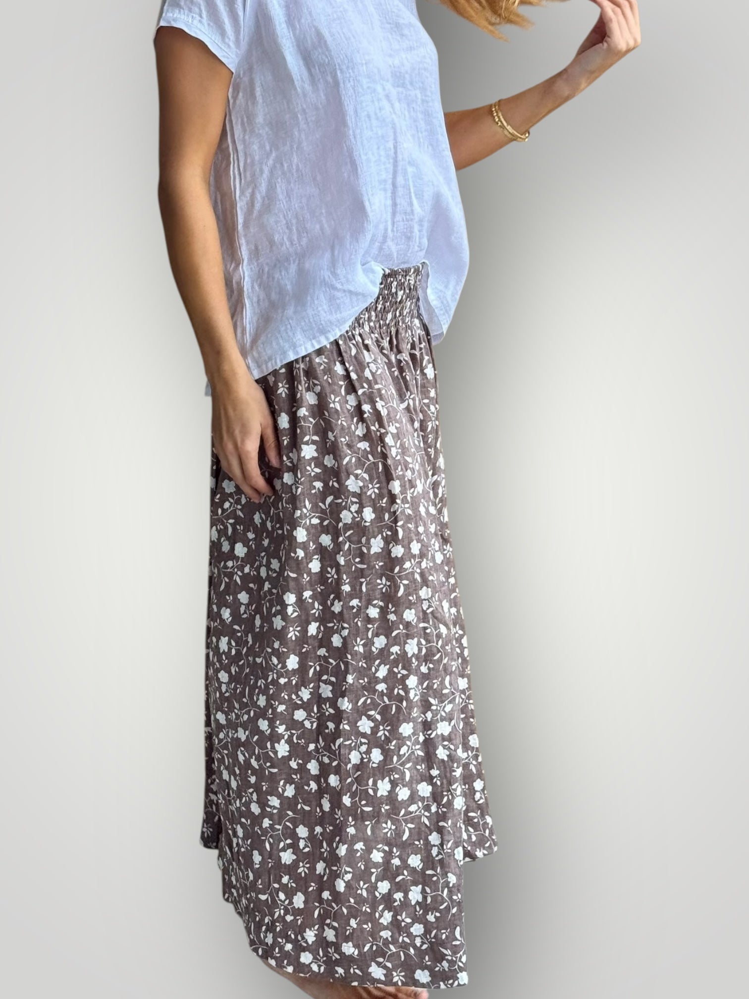 lulu skirt - soil floral Apparel
