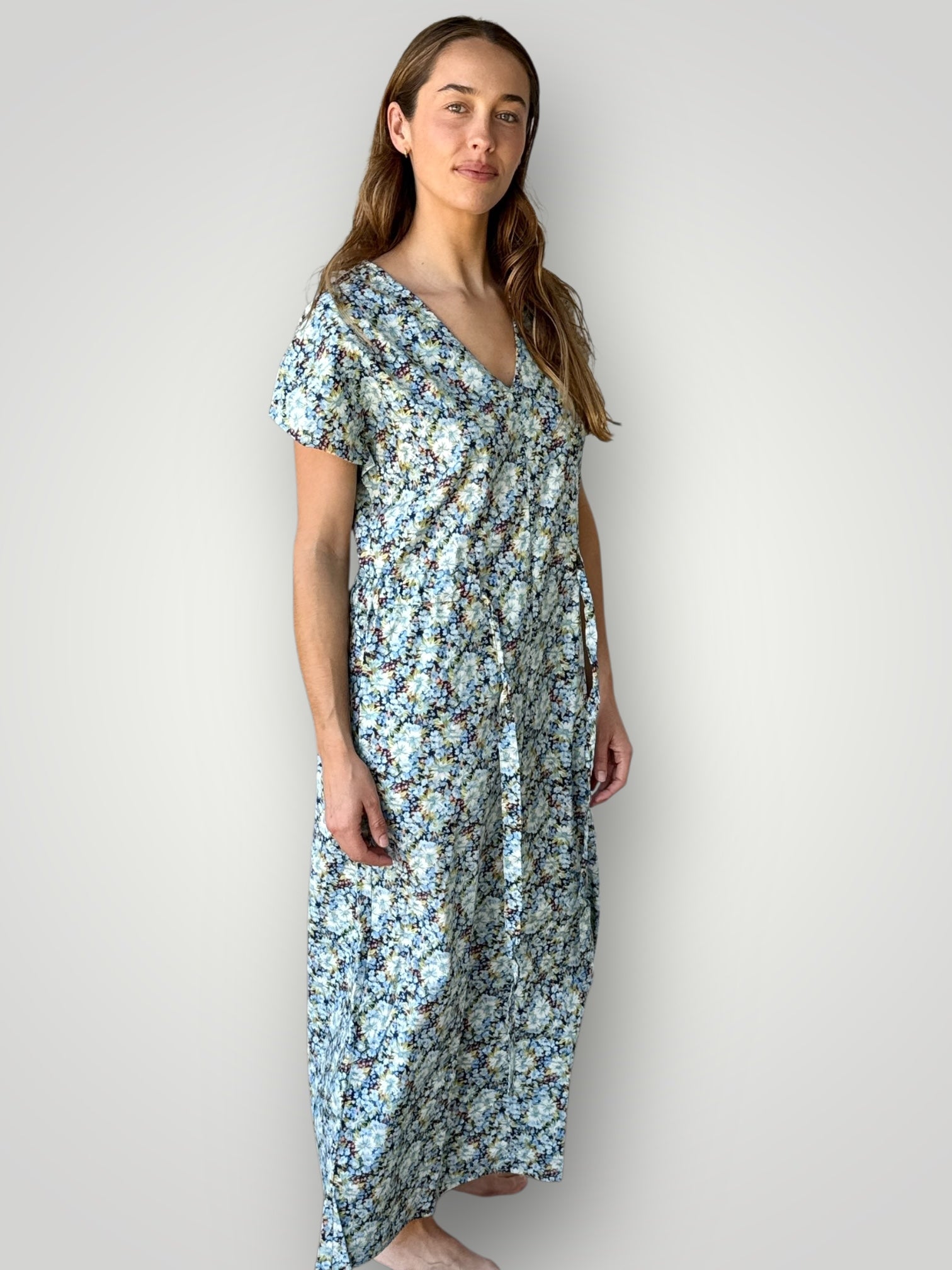 harper dress - floral garden Japanese cotton Apparel