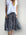 lola skirt - navy floral linen Apparel