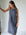 becky dress - charcoal spot linen Apparel