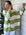 avril top - big avocado stripe linen Apparel  