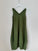 amber dress - moss linen Apparel