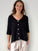 alex cotton knit cardi-black Apparel