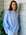 avril top - soft blue linen Apparel