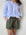 abbey short - army linen Apparel