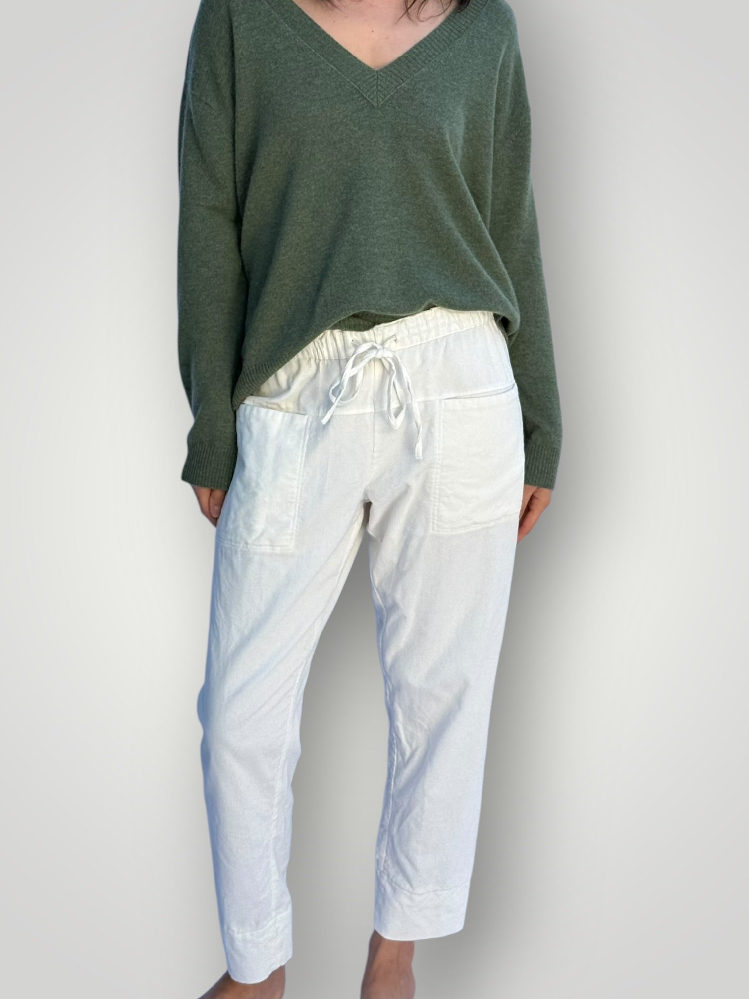 darcy pants - warm white cord Apparel