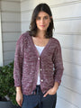 lucas cardi - wine/white blend cotton Apparel