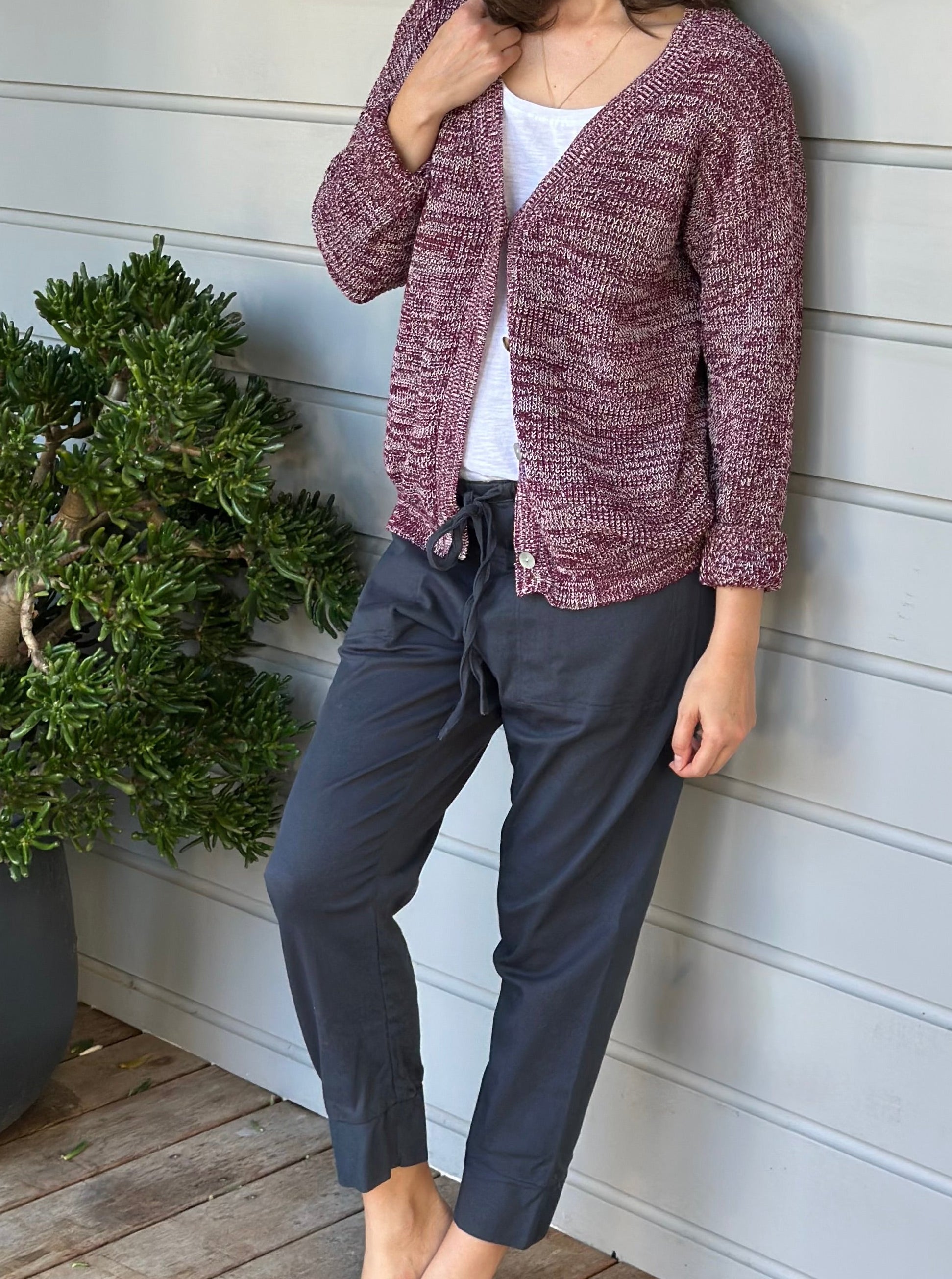 dylan pants - charcoal twill Apparel