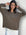georgia v neck ribbed - walnut General