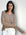 georgia v neck ribbed - cashew General