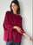avril top -merlot cord Apparel