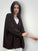 boyfriend cashmere cardigan -chocolate Apparel